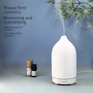 ceramic bottle aroma diffuser | 5 color ultrasonic