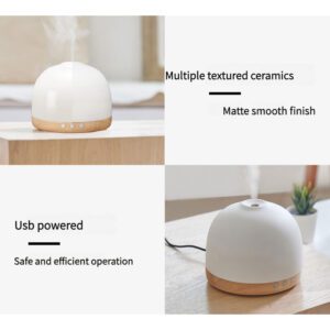 pure white ceramic humidifier