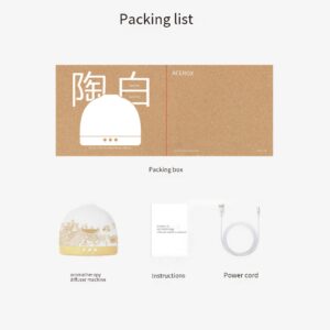 ink painting ceramic diffuser | cool mist humidifier