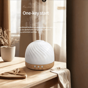 swirl ceramic aromatherapy humidifier | spa at home