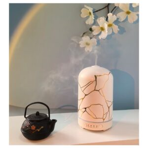gilded ceramic aroma diffuser | home decor