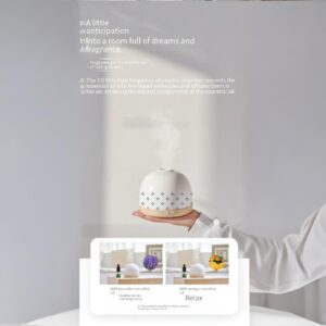 ceramic humidifier and aromatherapy diffuser