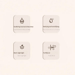 peach blossom glaze humidifier | aromatherapy diffuser